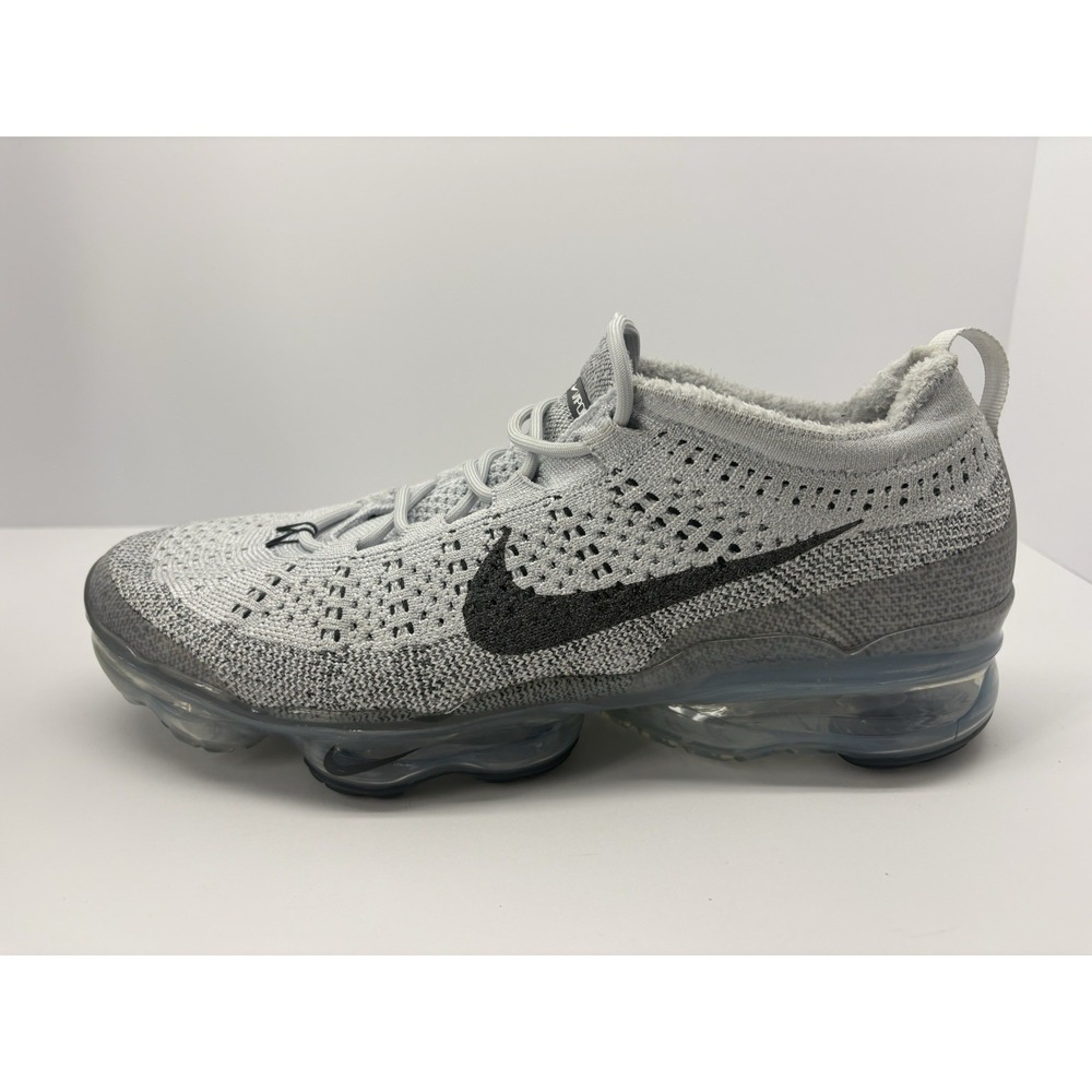 Nike Air VaporMax 2023 Flyknit Running Sneakers Men's 9.5 Pure Platinum